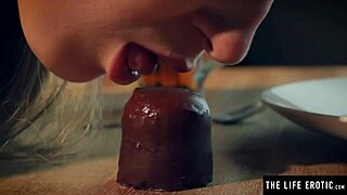 Blonde Smears Cream On Big Tits And Fingers Anal Pussy To Orgasm.