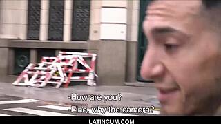 straight latino boy offered cash for gay sex video pov!!