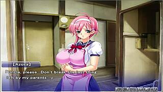 apartment of love episode 1: getting to meet my step uncle in this anime game.