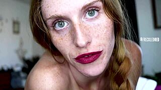 Will You Cum For This Pretty Redhead Slut?