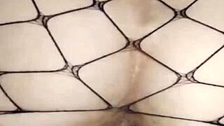 Sexwife in stockings gets anal from husband's friend!