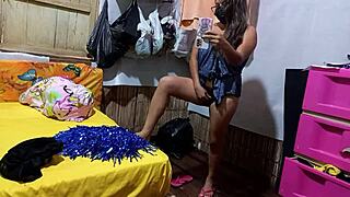 Seduce Stepbrother During Dance Practice, Ride Small Cock