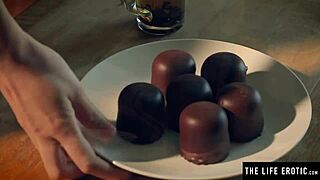 Blonde Smears Cream On Big Tits And Fingers Anal Pussy To Orgasm.