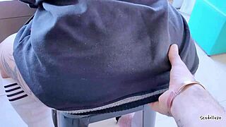 big booty girl asked to fill her pussy with cum