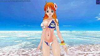 One Piece Nami Tests You for Straw Hat Pirates Femdom