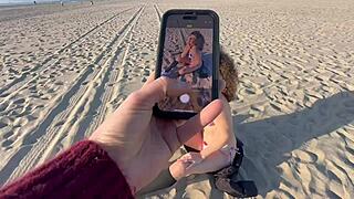 Jewish Milf Picks Up Stranger for Beach Sex Adventure