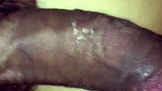 my teen 18+ wife's shaved pussy gets cumshot in 3some