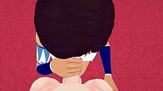 The Avatar Korra Delivers a Perfect Blowjob in 3D Cartoon Hentai