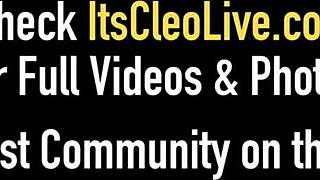 Itscleo Rough Sucking and Doggystyle with Natural Tits