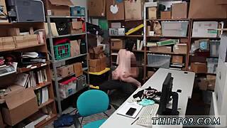 blonde cop licks suspect's pussy