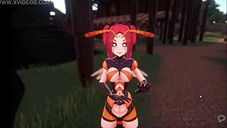want to see the sex doll dance in monster girl island? it's so provocative!