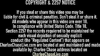 Charlee Chase, the hot smoking MILF, has her pussy licked by a boy toy