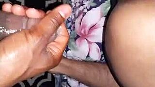 Gay erotic video with an interracial theme, homemade