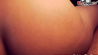 Thin german teen slut meets for car sex