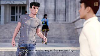 Being a DIK 55: Chick Route in Wild 3D Cartoon Adventure.