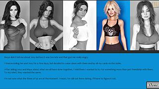 Being a DIK 55: Chick Route in Wild 3D Cartoon Adventure.