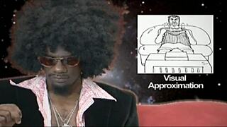 Ebony beauties showcase big tits and monster cocks in compilation.