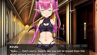 succubus imp dominates with big tits