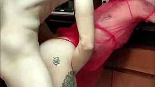 Incredible Squirt In Kitchen