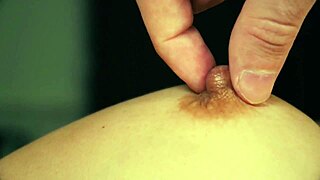 Close Up Nipple Play With Teen Babe Sucking And Massaging