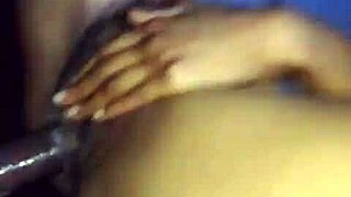 that ebony girl makes my nut burst on big black cock