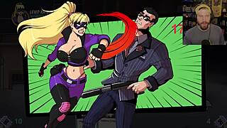 The darkest moments of this super heroine the lewd knight