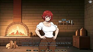 Tomboy Girl Masturbates Thinking of You in Hot Forge Hentai Game Episode 1.