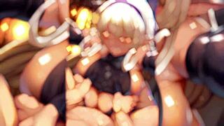 What intriguing hentai arts are compiled by Belko, LoliCept, and Zuriffin?