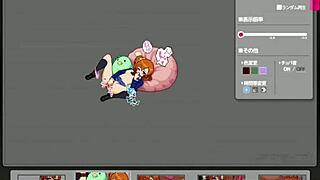 tears of maku live hentai game scenes with masturbation!