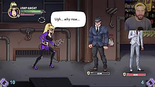 The darkest moments of this super heroine the lewd knight