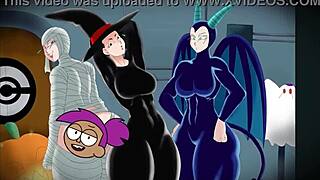 Cosplay waifu in anime-inspired costume for fun