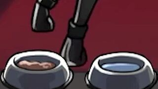 The darkest moments of this super heroine the lewd knight