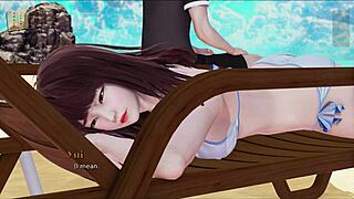 indian anime girl fulfills her real desire