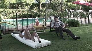 Brazilian Teen Feels Ecstasy From Tourist's Hard Bang