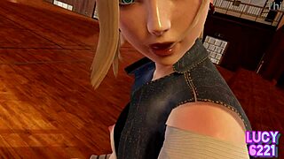 Android 18 Fucks with Strong Combat Power!