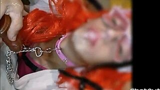 Sissy mariona itzel lunática chupando dildos grandes
