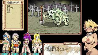 Danero plus live play part 1: four bitches challenge dungeon exploration god game.