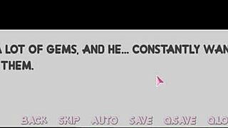 in the game, gem begins her domination with corruption intro