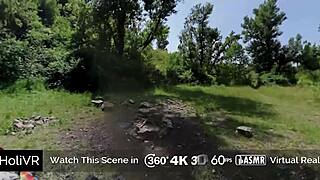 Busty blonde teen fucked and jizzed at outdoor picnic reality