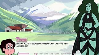 in the game, gem begins her domination with corruption intro