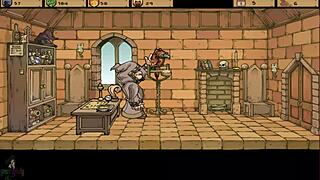 Feeling the excitement of the witch trainer's slutty group game