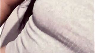 My horny cousin records her masturbation and assfucking session then sends it to me