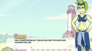 in the game, gem begins her domination with corruption intro