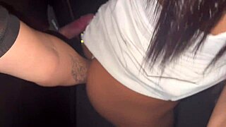 fucking couple in glory hole, then punished by cuckold?