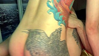 Tiago Gaúcho bodybuilder goes hard in bareback sex. Muscular stud dominates every raw move!