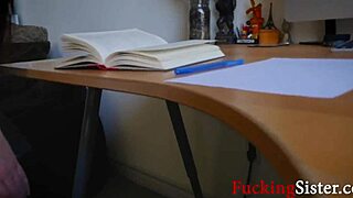 Step sis pretends massage but gives blowjob and gets fucked