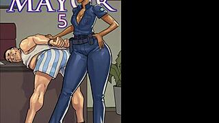 The mayor 05 cartoon ebony doggystyle rough creampie