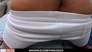 stepson works stepdad’s sensitive spots in massage - Kendrick Thomas James Keresford