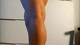 Hot blonde in hotel miniskirt for hidden cam fetish action