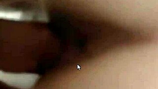 sexy asian bent over for quickie fucking and riding